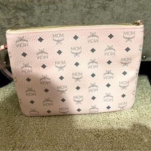 Pink mcm bag
